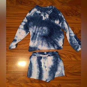 Tie-dye Pajama Set